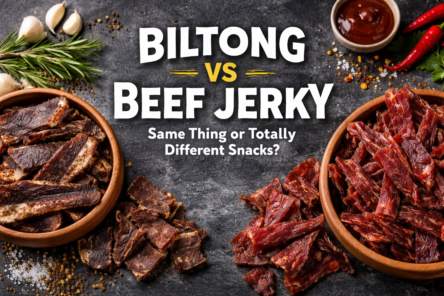 Biltong vs Beef Jerky