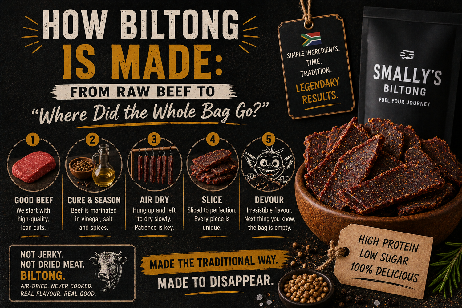 How Biltong Is Made: From Raw Beef to “Where Did the Whole Bag Go?”