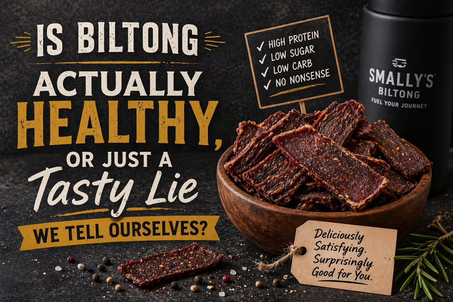 Is Biltong Actually Healthy, or Just a Tasty Lie We Tell Ourselves?