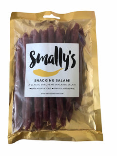 smally's snacking salami packet